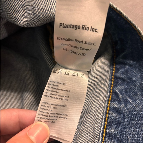 FARM Rio Multicolor Jean Jacket - Picture 16 of 16